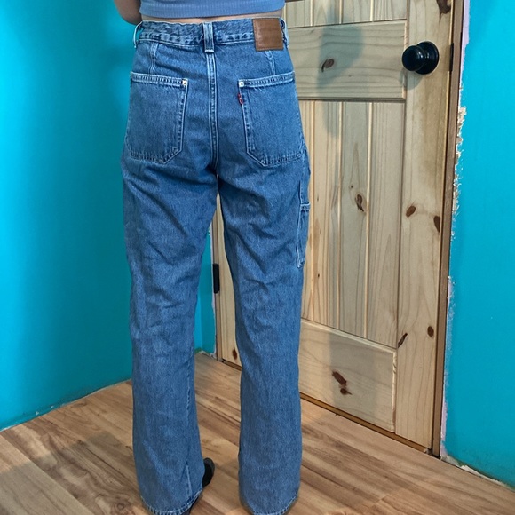 🤍 Levi’s Dad Utility Jeans 25 - Picture 3 of 6